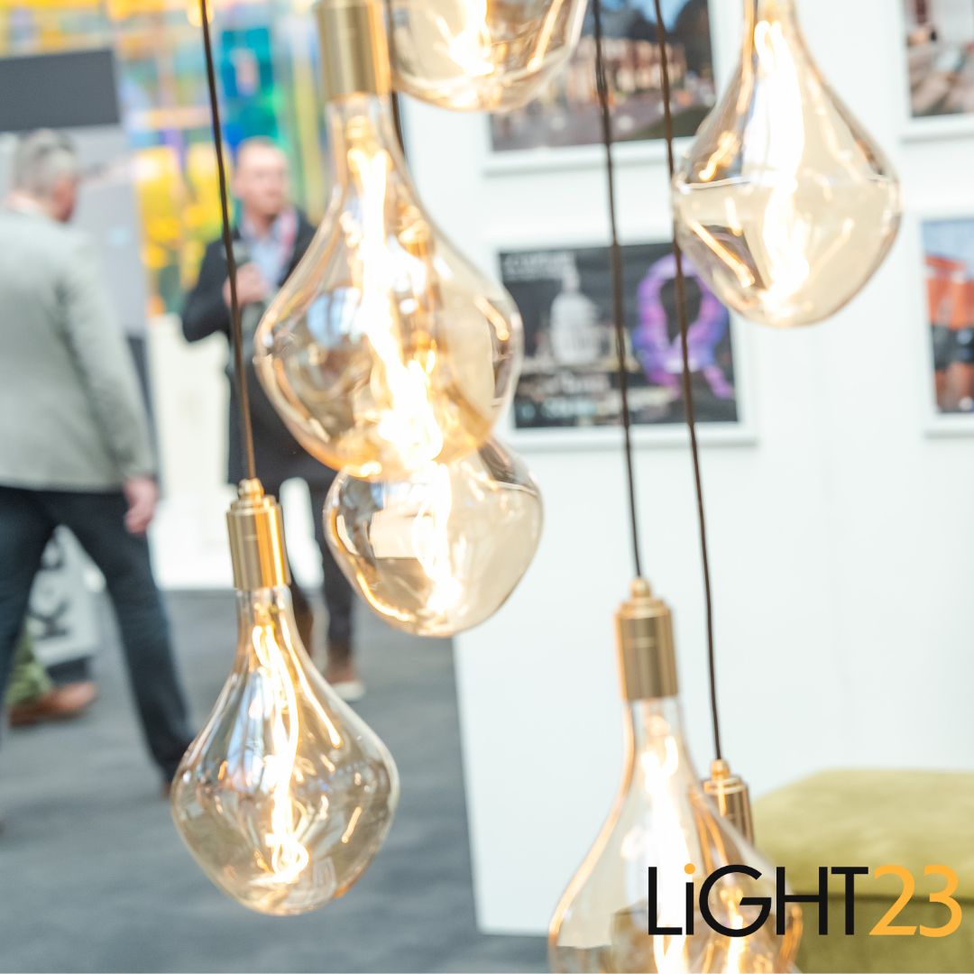 LED pendant lights with the LiGHT23 logo at bottom right