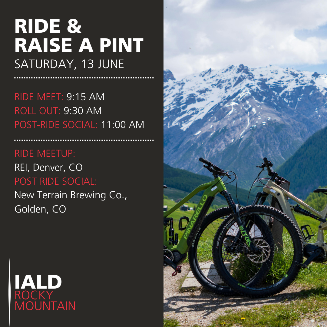 IALD Rocky Mountain: Ride & Raise a Pint